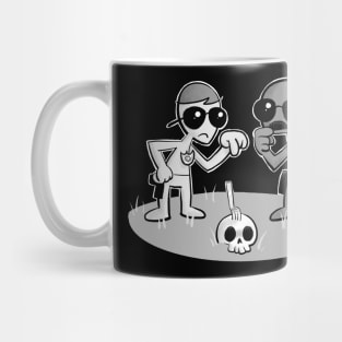 Pun Cops! (Black Shirt) Mug